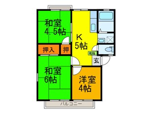 アーバン鷹野　西の物件間取画像